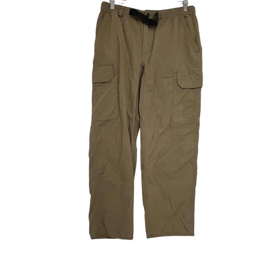 Duluth Trading Company Brown Cargo Hiking Pants Womens 34 Tank Outdoor Casual